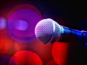 Karaoke songbook and phone for picking LaSing Karaoke tracks